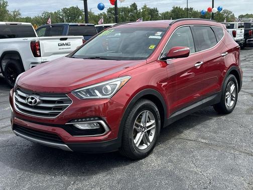 Serrano Red 2017 Hyundai Santa Fe Sport 2.4L
