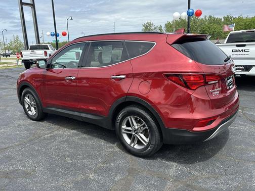 Serrano Red 2017 Hyundai Santa Fe Sport 2.4L