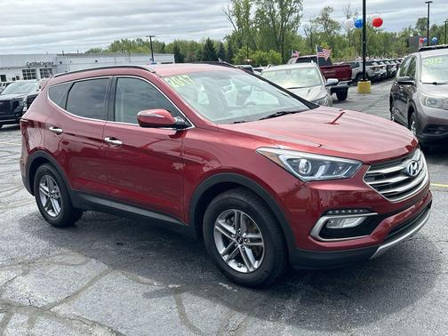 Serrano Red 2017 Hyundai Santa Fe Sport 2.4L