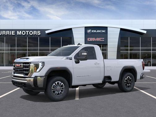 Summit White 2025 GMC Sierra 2500 SLE