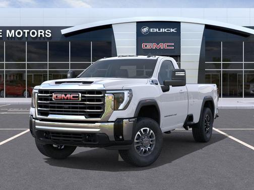 Summit White 2025 GMC Sierra 2500 SLE