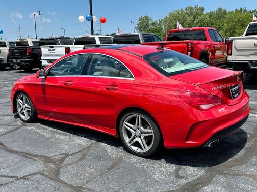 Jupiter Red 2015 Mercedes-Benz CLA-Class 4MATIC