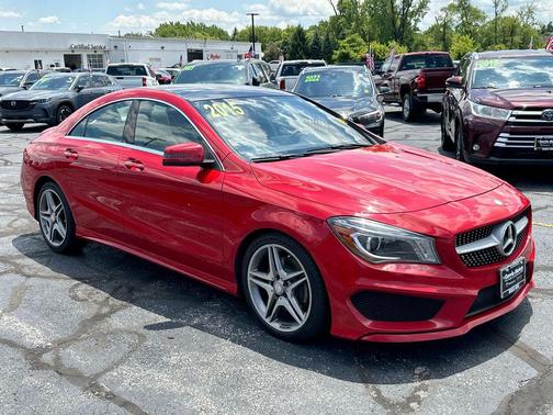 Jupiter Red 2015 Mercedes-Benz CLA-Class 4MATIC