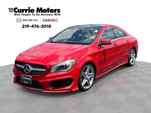 Jupiter Red 2015 Mercedes-Benz CLA-Class 4MATIC