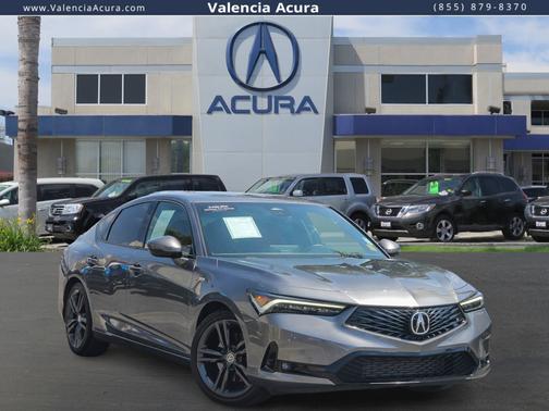 Liquid Carbon Metallic 2023 Acura Integra
