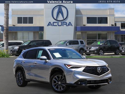 Solar Silver Metallic 2025 Acura ADX