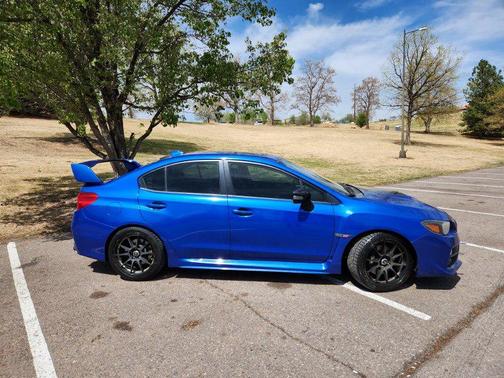 BLUE 2015 Subaru WRX STI Limited