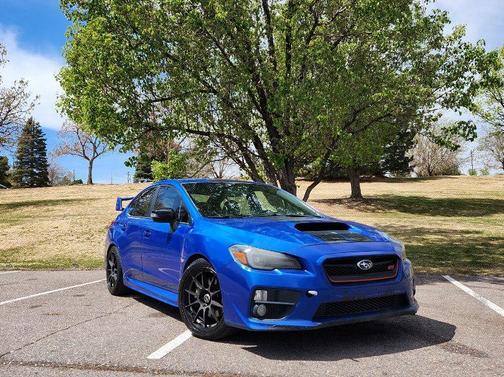 BLUE 2015 Subaru WRX STI Limited