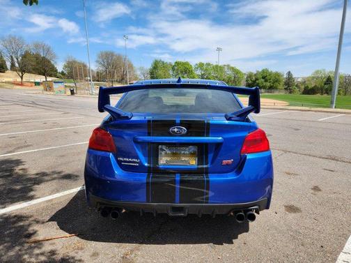 BLUE 2015 Subaru WRX STI Limited