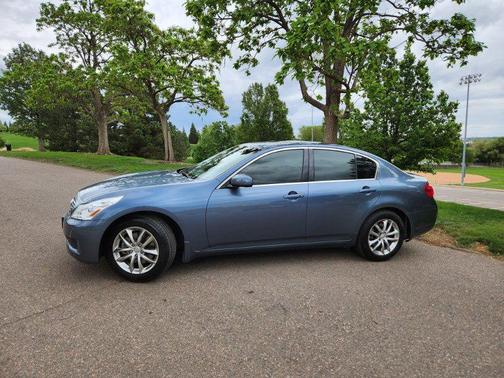 BLUE 2007 INFINITI G35x Base