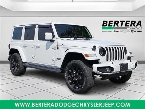 Bright White Clearcoat 2023 Jeep Wrangler 4-Door High Altitude 4x4