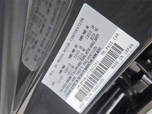 2026 Mazda Mazda3 FWD w/Select Package