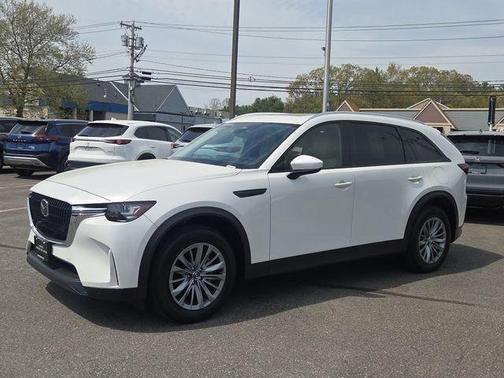 Rhodium White Metallic 2024 Mazda CX-90 Preferred Plus