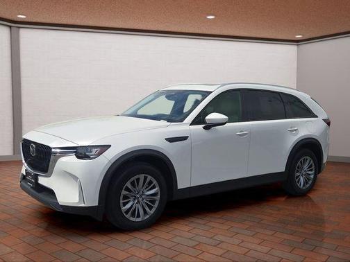 Rhodium White Metallic 2024 Mazda CX-90 Preferred Plus