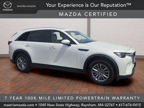 Rhodium White Metallic 2024 Mazda CX-90 Preferred Plus