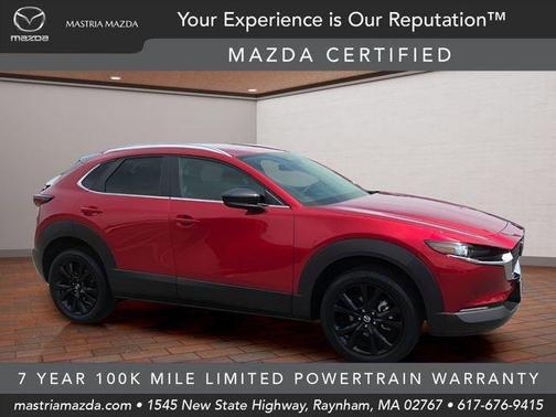 Soul Red Crystal Metallic 2025 Mazda CX-30 Select