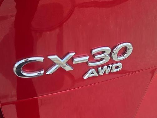 Soul Red Crystal Metallic 2025 Mazda CX-30 Select