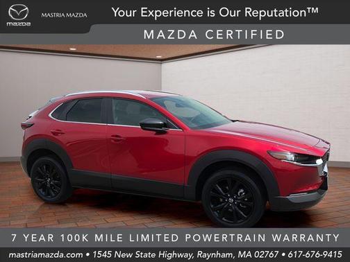 Soul Red Crystal Metallic 2025 Mazda CX-30 Select