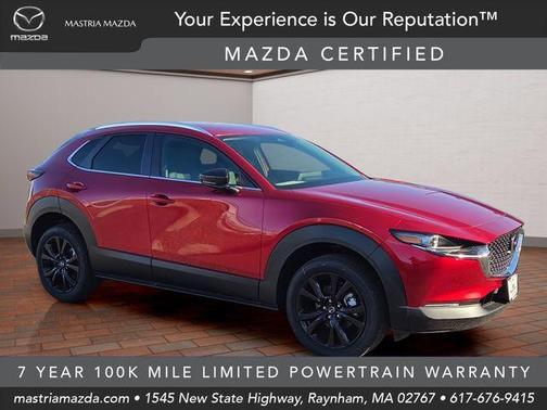 Soul Red Crystal Metallic 2025 Mazda CX-30 Select