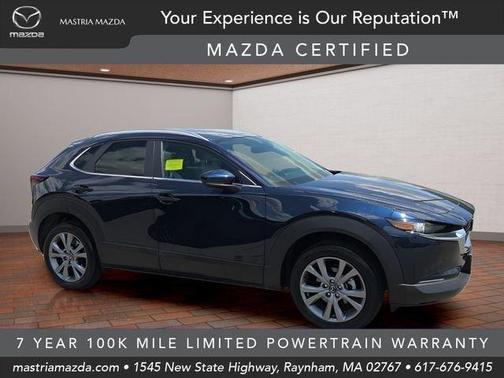 Deep Crystal Blue Mica 2025 Mazda CX-30 2.5 S Preferred Package