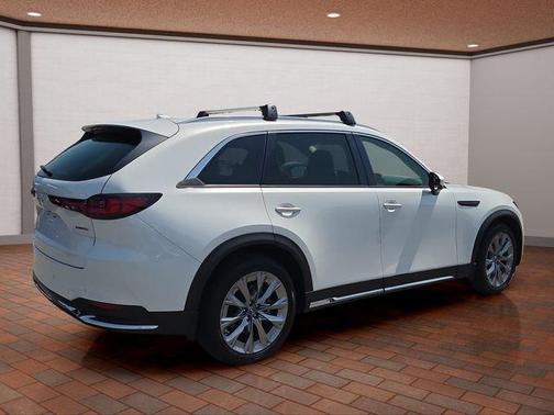 Rhodium White Metallic 2024 Mazda CX-90 Premium