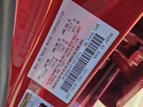 Soul Red Crystal Metallic 2026 Mazda Mazda3 AWD w/Premium Package