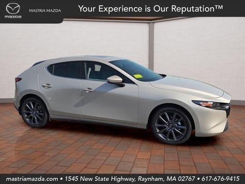 Platinum Quartz Metallic 2026 Mazda Mazda3 FWD w/Preferred Package