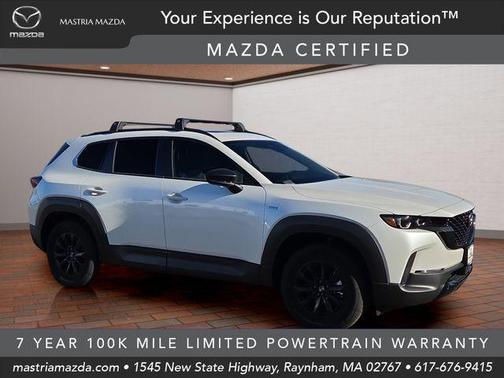 Wind Chill Pearl 2025 Mazda CX-50 Hybrid Premium Package
