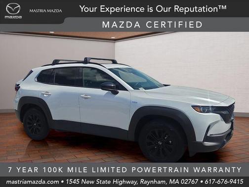Wind Chill Pearl 2025 Mazda CX-50 Hybrid Premium Package