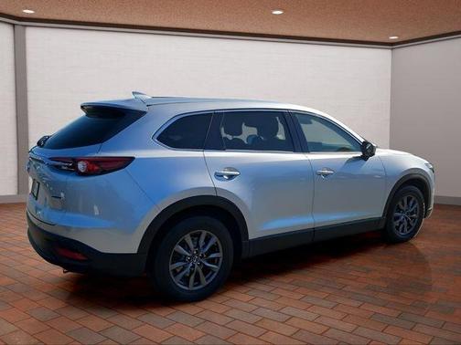 Sonic Silver Metallic 2023 Mazda CX-9 Touring