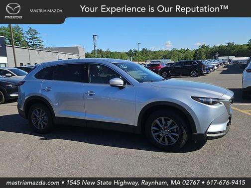 Sonic Silver Metallic 2023 Mazda CX-9 Touring