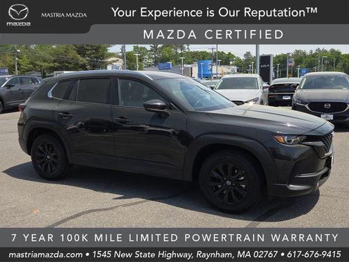 Jet Black Mica 2025 Mazda CX-50 2.5 S Preferred Package