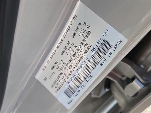 2026 Mazda Mazda3 FWD w/Preferred Package