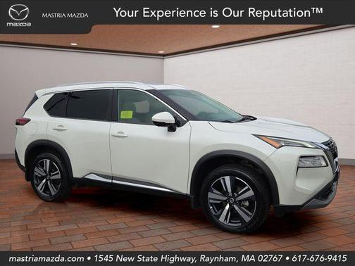 White 2021 Nissan Rogue SL