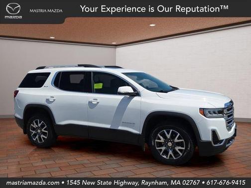 Summit White 2023 GMC Acadia SLT