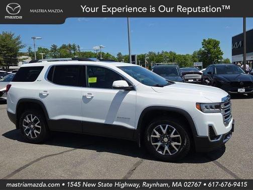 Summit White 2023 GMC Acadia SLT