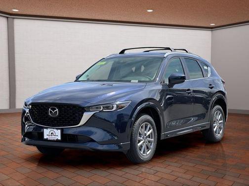 Deep Crystal Blue Mica 2025 Mazda CX-5 2.5 S Preferred Package