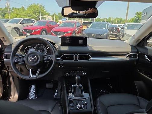 Jet Black Mica 2025 Mazda CX-5 Preferred