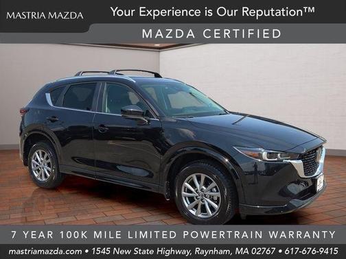Jet Black Mica 2025 Mazda CX-5 Preferred