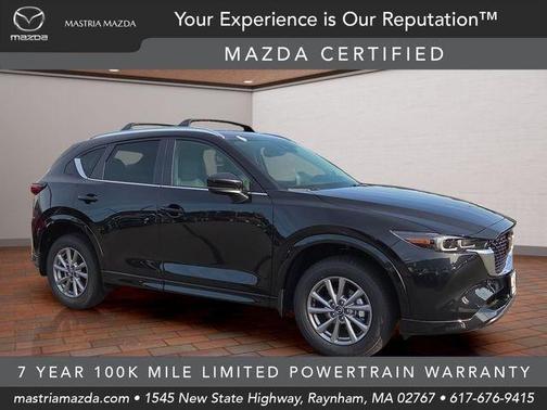 Jet Black Mica 2025 Mazda CX-5 Preferred