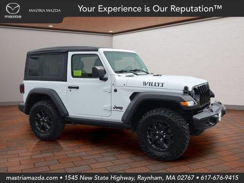 Bright White Clearcoat 2023 Jeep Wrangler Sport