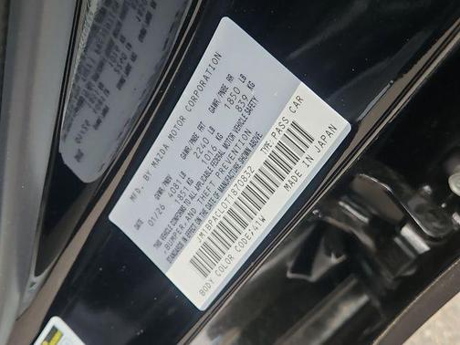 Jet Black Mica 2026 Mazda Mazda3 FWD w/Preferred Package