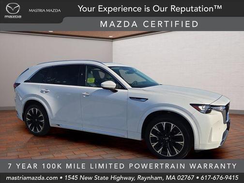 Rhodium White Premium 2025 Mazda CX-90 3.3 Turbo S Premium Plus Package