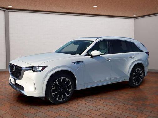Rhodium White Premium 2025 Mazda CX-90 3.3 Turbo S Premium Plus Package