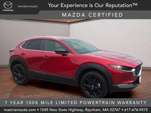 Soul Red Crystal Metallic 2025 Mazda CX-30 Select
