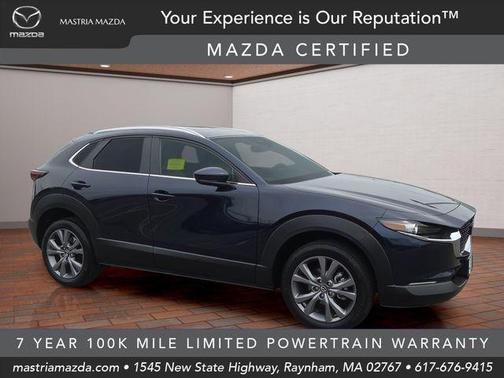 Deep Crystal Blue Mica 2025 Mazda CX-30 2.5 S Preferred Package