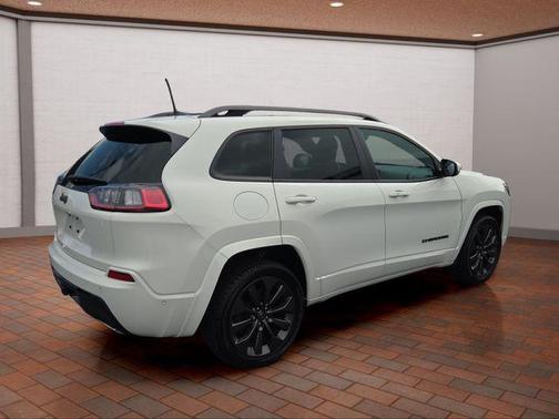Pearl White Pearlcoat 2019 Jeep Cherokee Limited