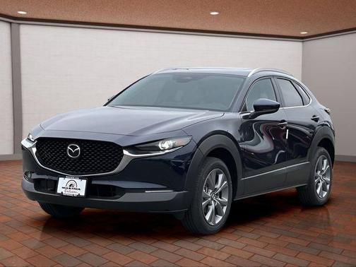 Deep Crystal Blue Mica 2025 Mazda CX-30 2.5 S Preferred Package