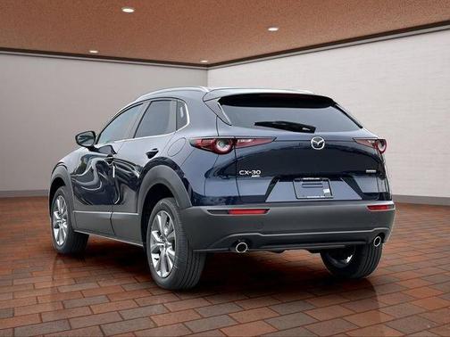 Deep Crystal Blue Mica 2025 Mazda CX-30 2.5 S Preferred Package
