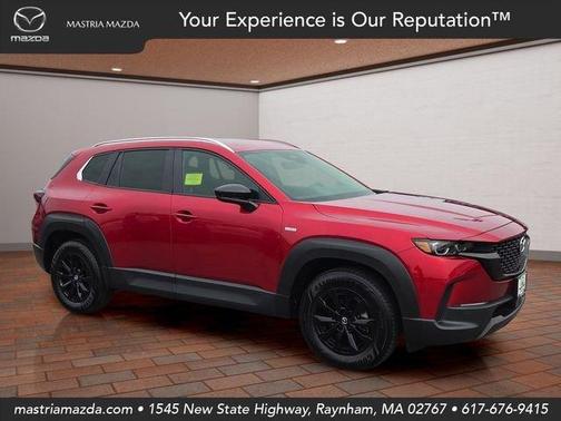 Soul Red Crystal Metallic 2025 Mazda CX-50 Hybrid PREFERRED PACKAGE